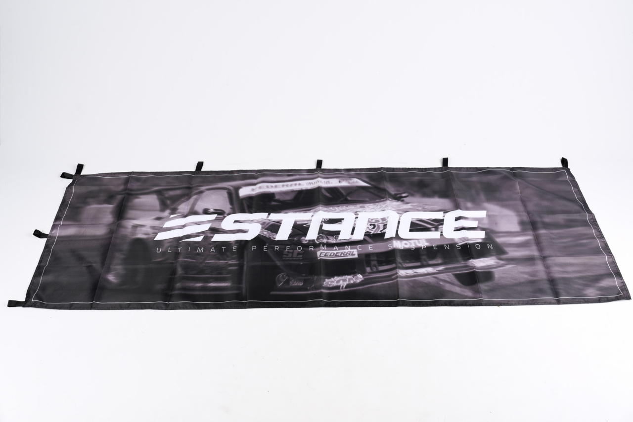 Stance Nobori Flag – Monochrome Naoki Nakamura